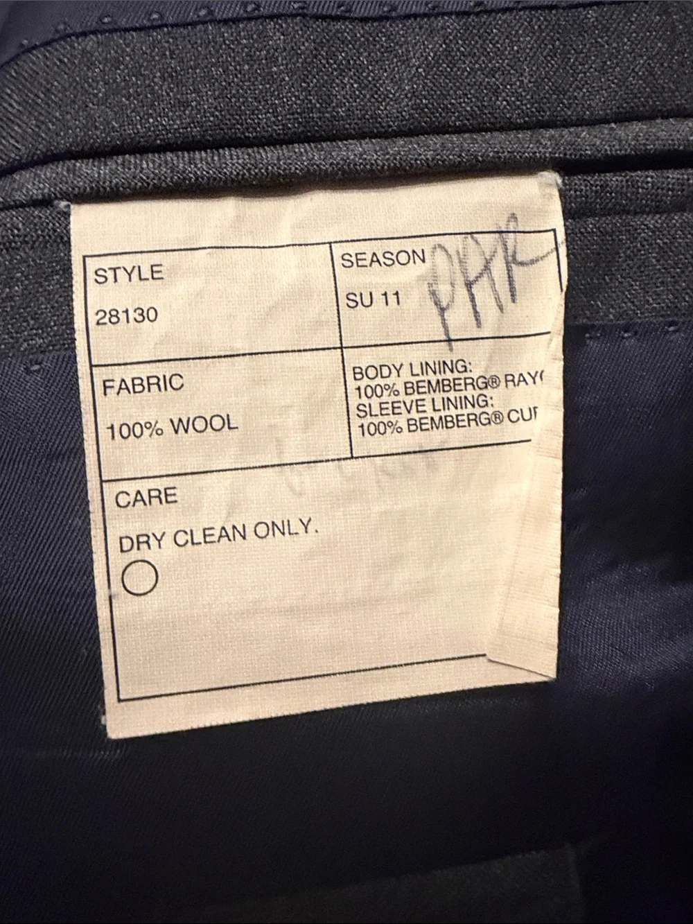 Loro Piana J Crew Ludlow Suit Jacket 42L Gray Italian Super 120s Wool Blazer